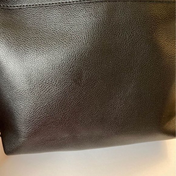 VICTORIA SECRET BLACK & BLING WRISTLET MAKE MU BAG - Picture 2 of 4